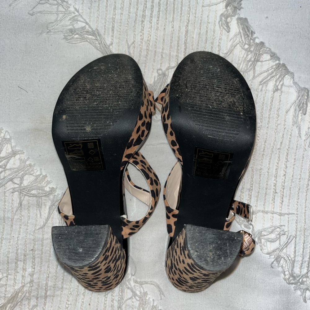 Cheetah Print Heels